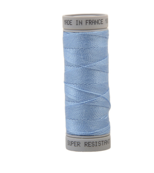 Fil super résistant polyester 50m - Bleu nattier C314