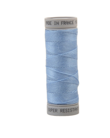 Super resistant polyester thread 50m - Nattier blue C314