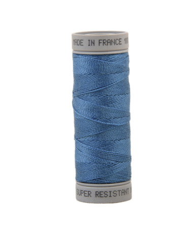 Fil super résistant polyester 50m - Bleu gitane C325