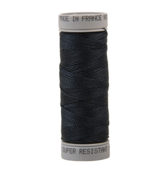 Fil super résistant polyester 50m - Bleu marine C345