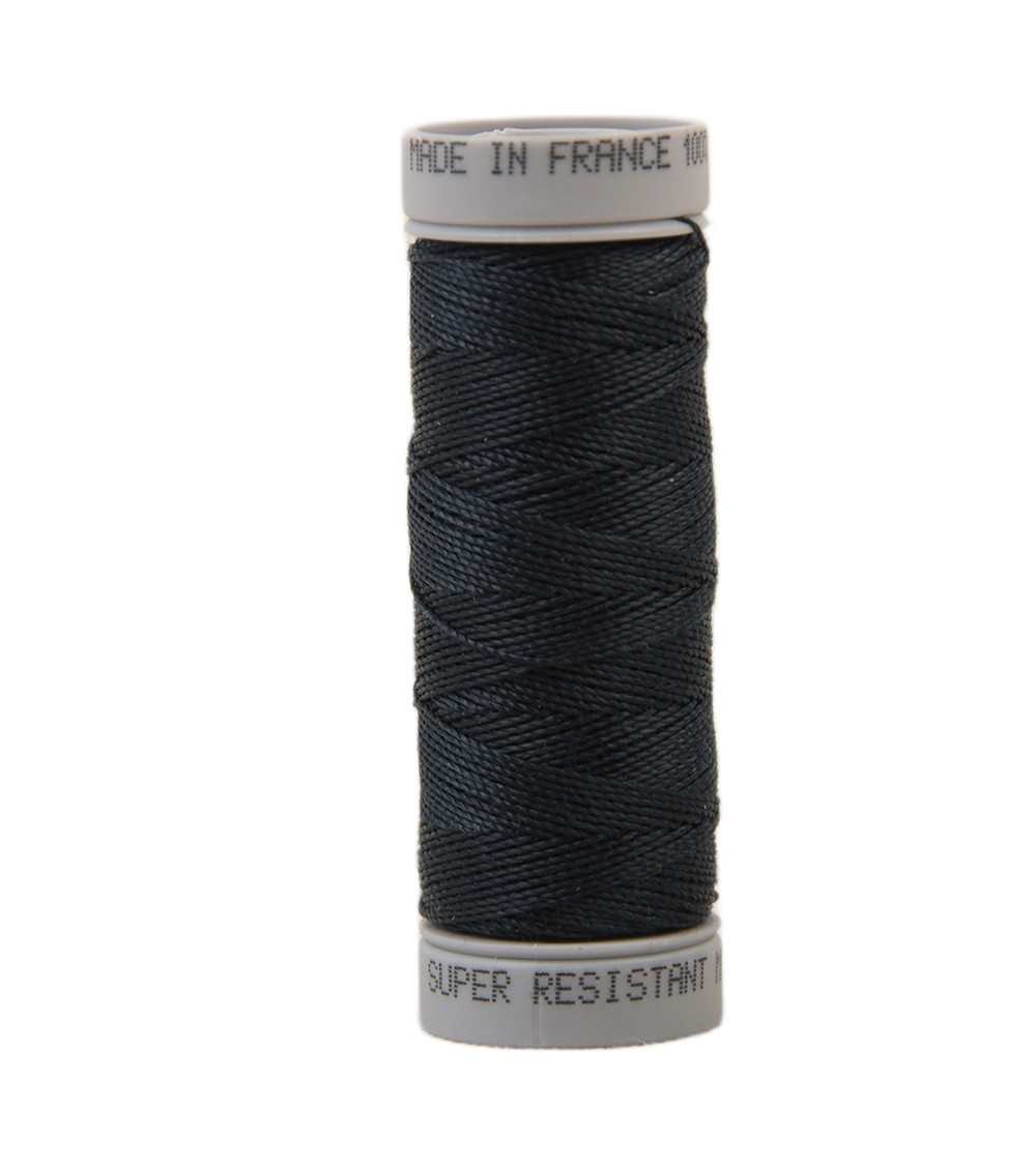 Fil super résistant polyester 50m - Bleu marine C345