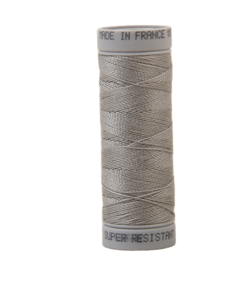 Super strong polyester thread 50m - Rain gray C613
