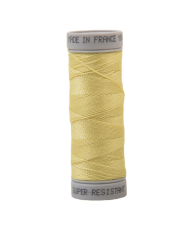Super strong polyester thread 50m - Straw yellow C120