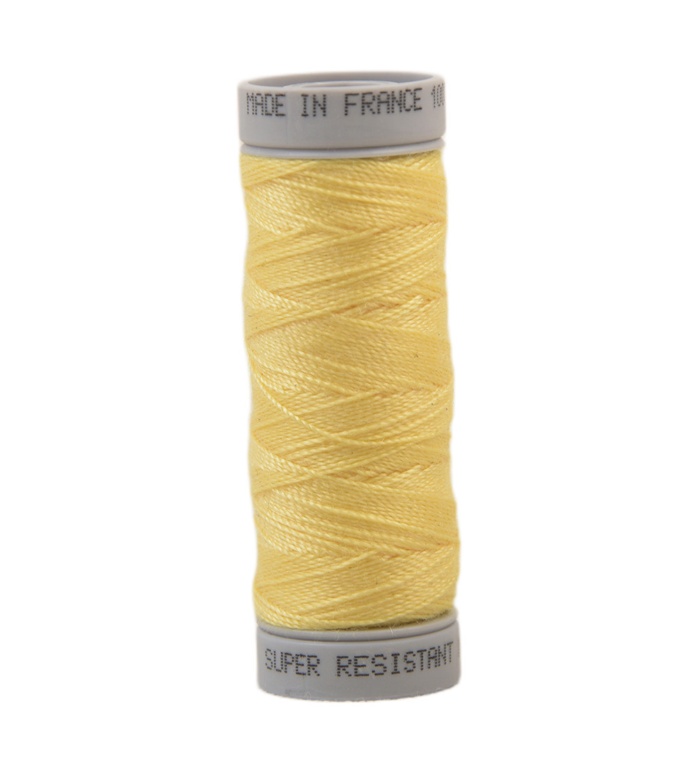Super resistant polyester thread 50m - Sunny yellow C122