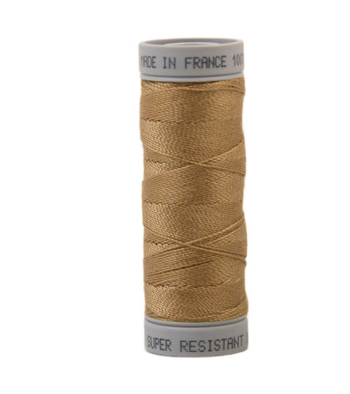 Super resistant polyester thread 50m - Whiskey brown C411