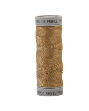 Super resistant polyester thread 50m - Whiskey brown C411