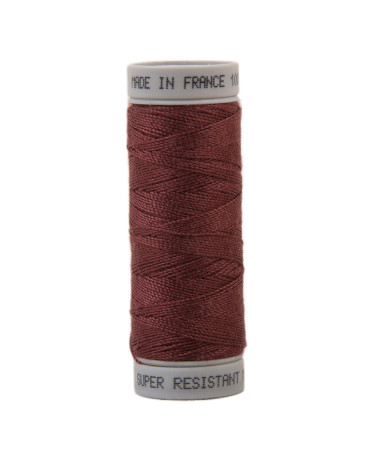 Superstarker Polyesterfaden 50 m – Bordeauxrot C260