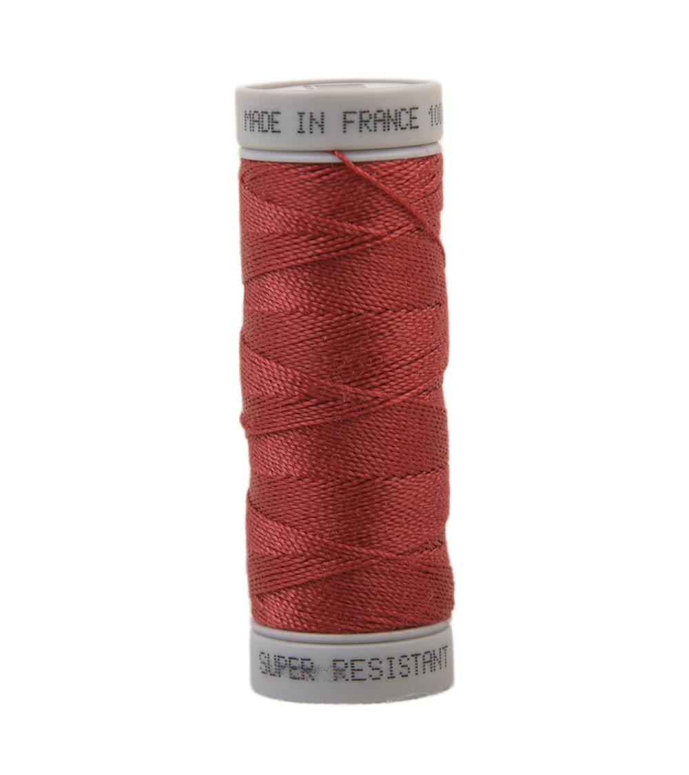 Fil super résistant polyester 50m - Rouge C235