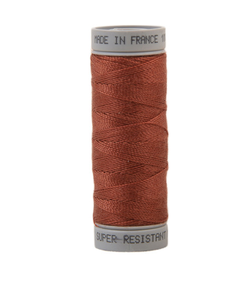 Fil super résistant polyester 50m - Rouge cuivre C425