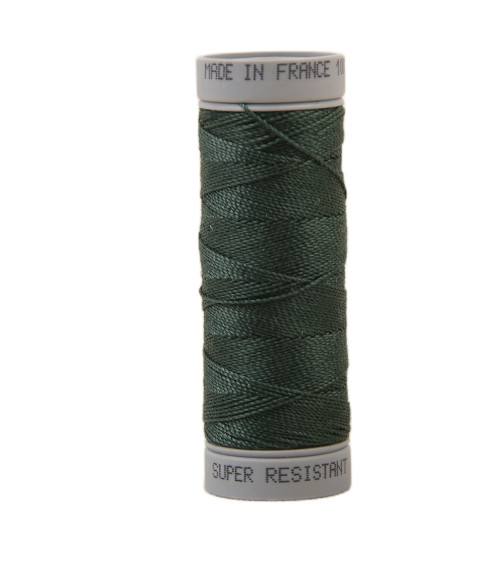 Fil super résistant polyester 50m - Vert bouteille C540