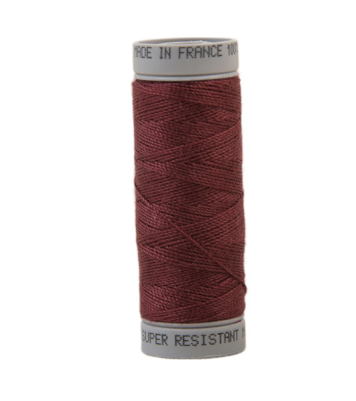 Fil super résistant polyester 50m - Rouge opera C250