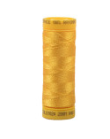 Bobine fil à broder 100% viscose 200m - Jaune Ocre C24