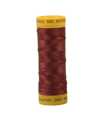 100% viscose embroidery thread spool 200m - Royge C169