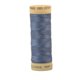 Bobine fil coton 90m fabriqué en France - Bleu canard C26