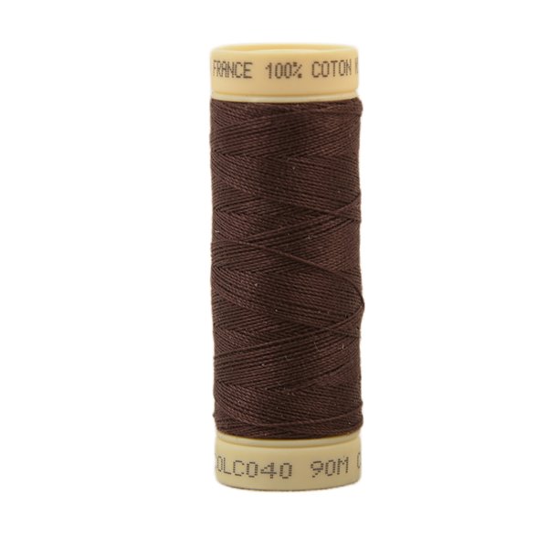 Bobine fil coton 90m fabriqué en France - Havane C40