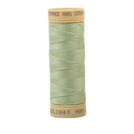 Bobine fil coton 90m fabriqué en France - Vert clair C41