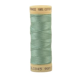 Bobine fil coton 90m fabriqué en France - Turquoise C43