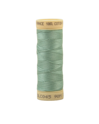 Bobine fil coton 90m fabriqué en France - Turquoise C43