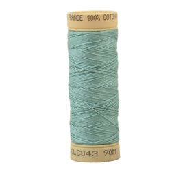 Bobine fil coton 90m fabriqué en France - Vert nil C45