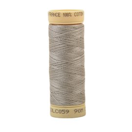 Bobine fil coton 90m fabriqué en France - Gris moyen C59