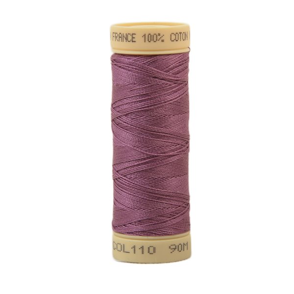 Bobine fil coton 90m fabriqué en France - Rose begonia C110