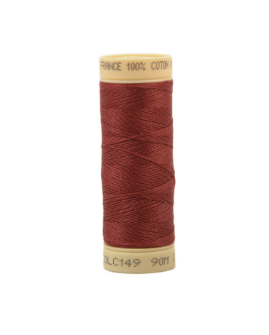 90m cotton thread spool made in France - Stained glass yellow C149