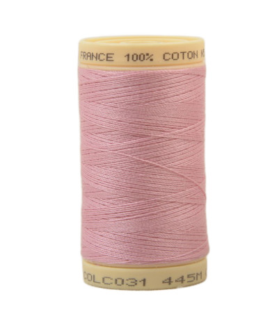 Bobine fil 100% coton made in France 445m - Lilas C31