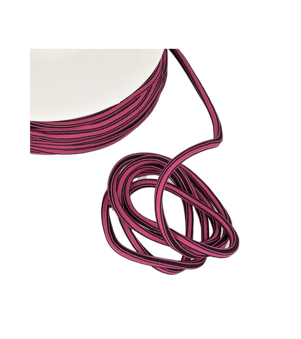 25-m-Spule, 4-mm-Quadratschnur, Himbeere