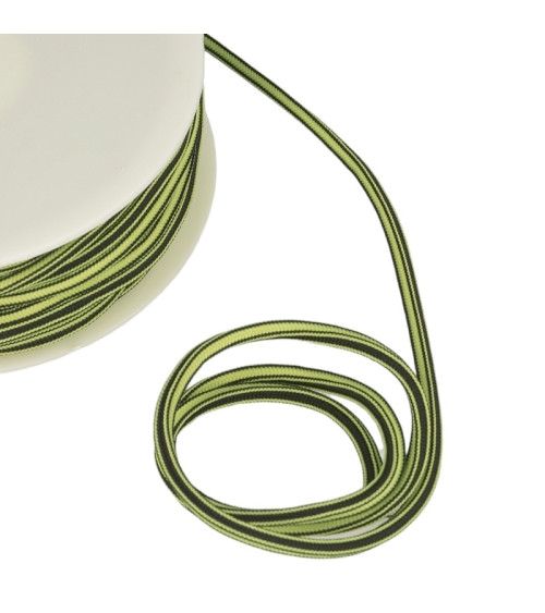 25m spool 4mm square cord Khaki green