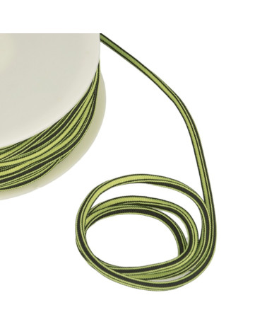 Bobina 25m cordón cuadrado 4mm Verde caqui