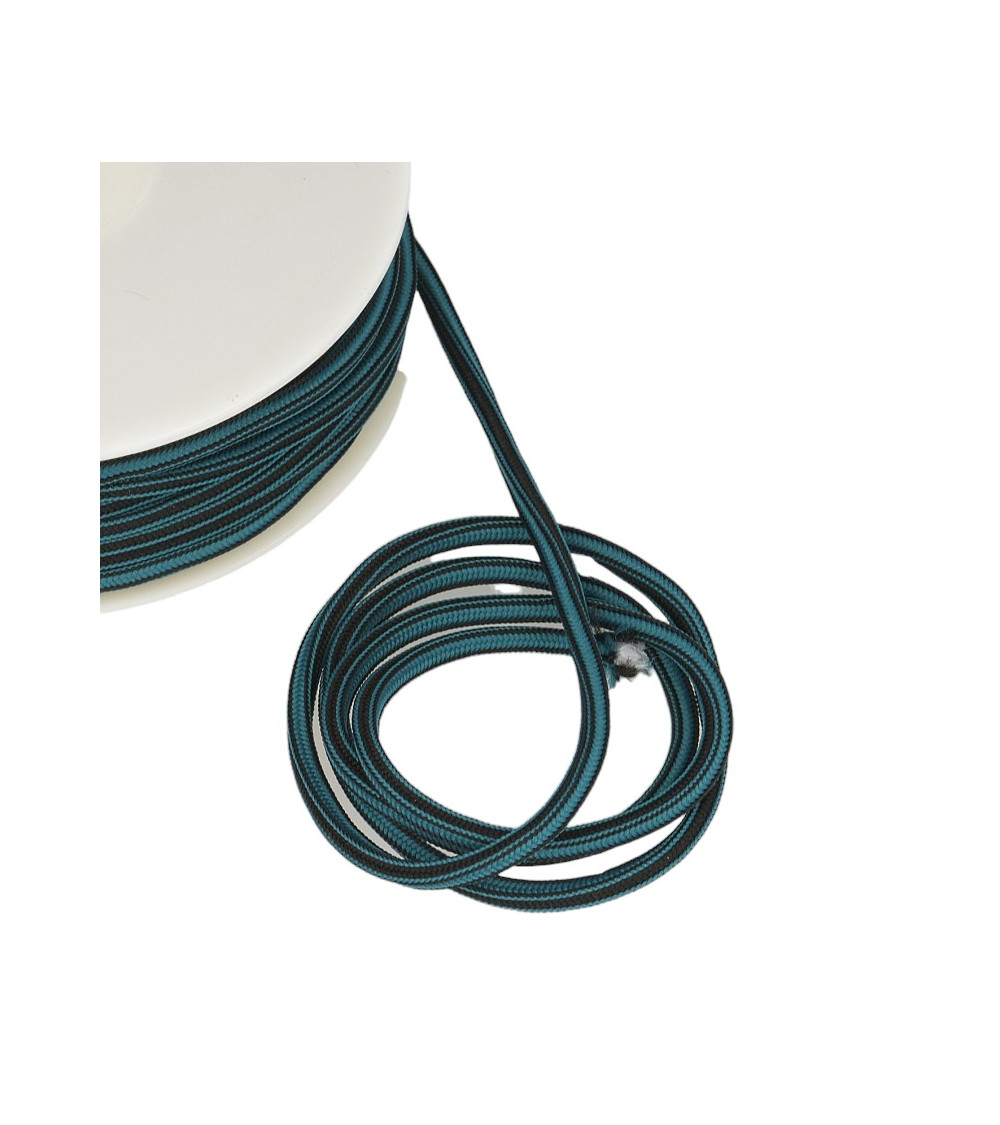 25-m-Spule, 4-mm-Quadratschnur, Entenblau
