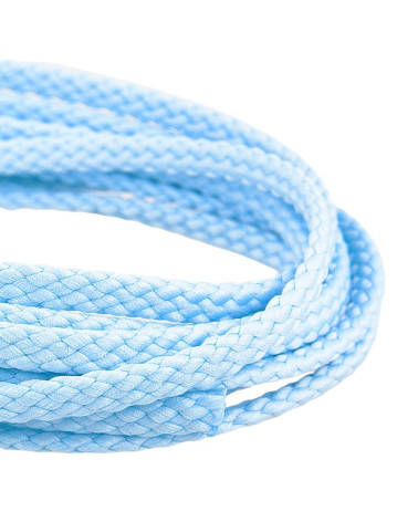50 m Spule Schachbrett-Polyesterschnur 6 mm himmelblau