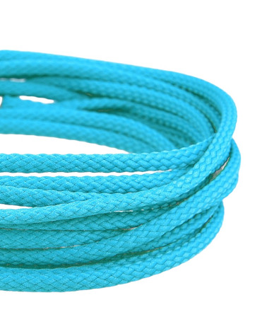 50 m Spule Schachbrett-Polyesterschnur 6 mm türkis