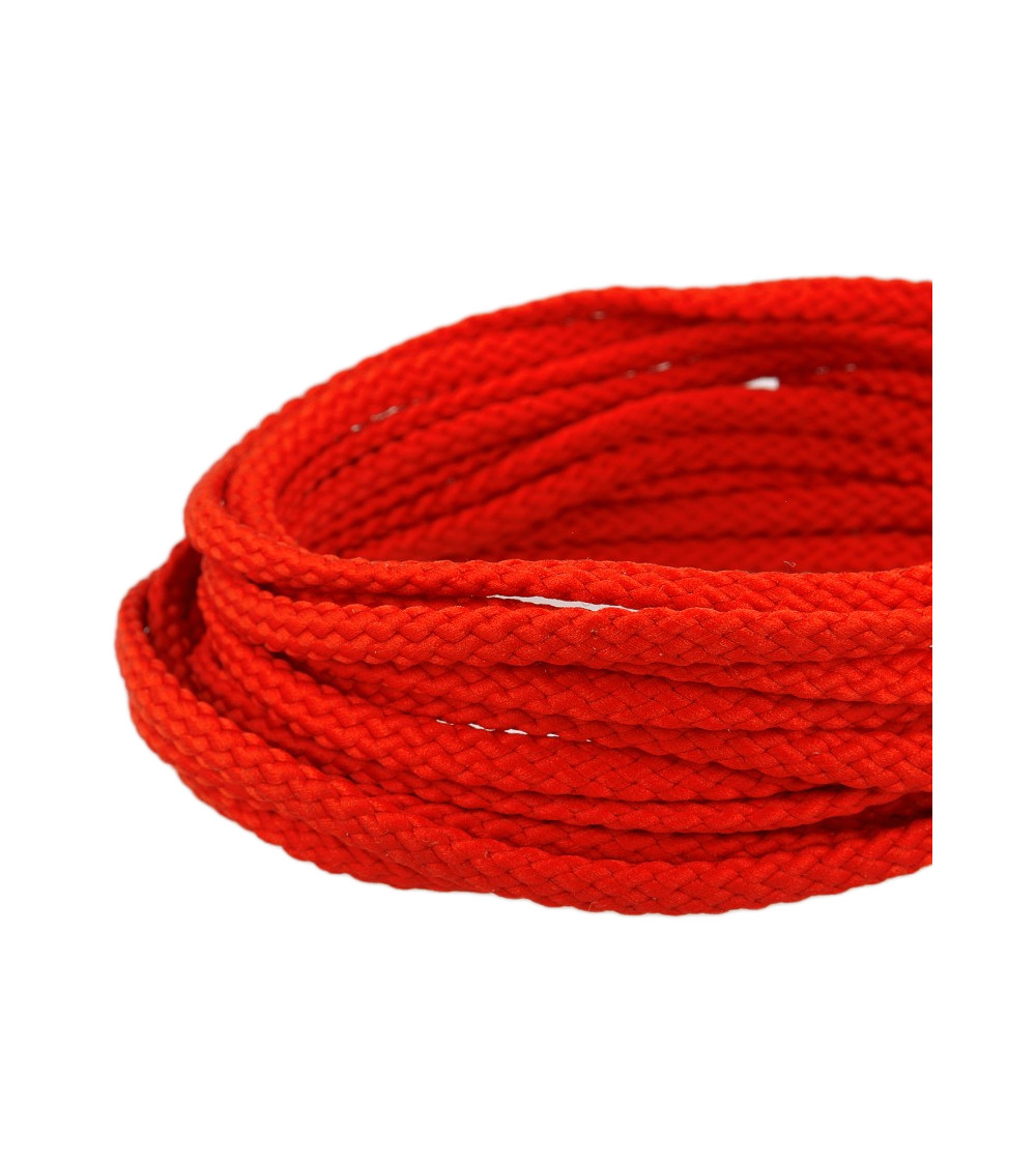 50-m-Spule. Karierte Polyesterschnur, 6 mm, rot