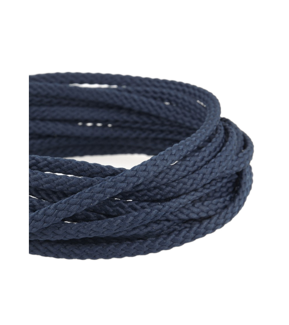 50 m Spule, Schachbrett-Polyesterschnur, 6 mm, Marineblau