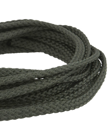 50 m Spule Schachbrett-Polyesterschnur 6 mm grau schwarz