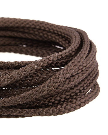 50 m Spule Schachbrett-Polyesterschnur 6 mm dunkelbraun