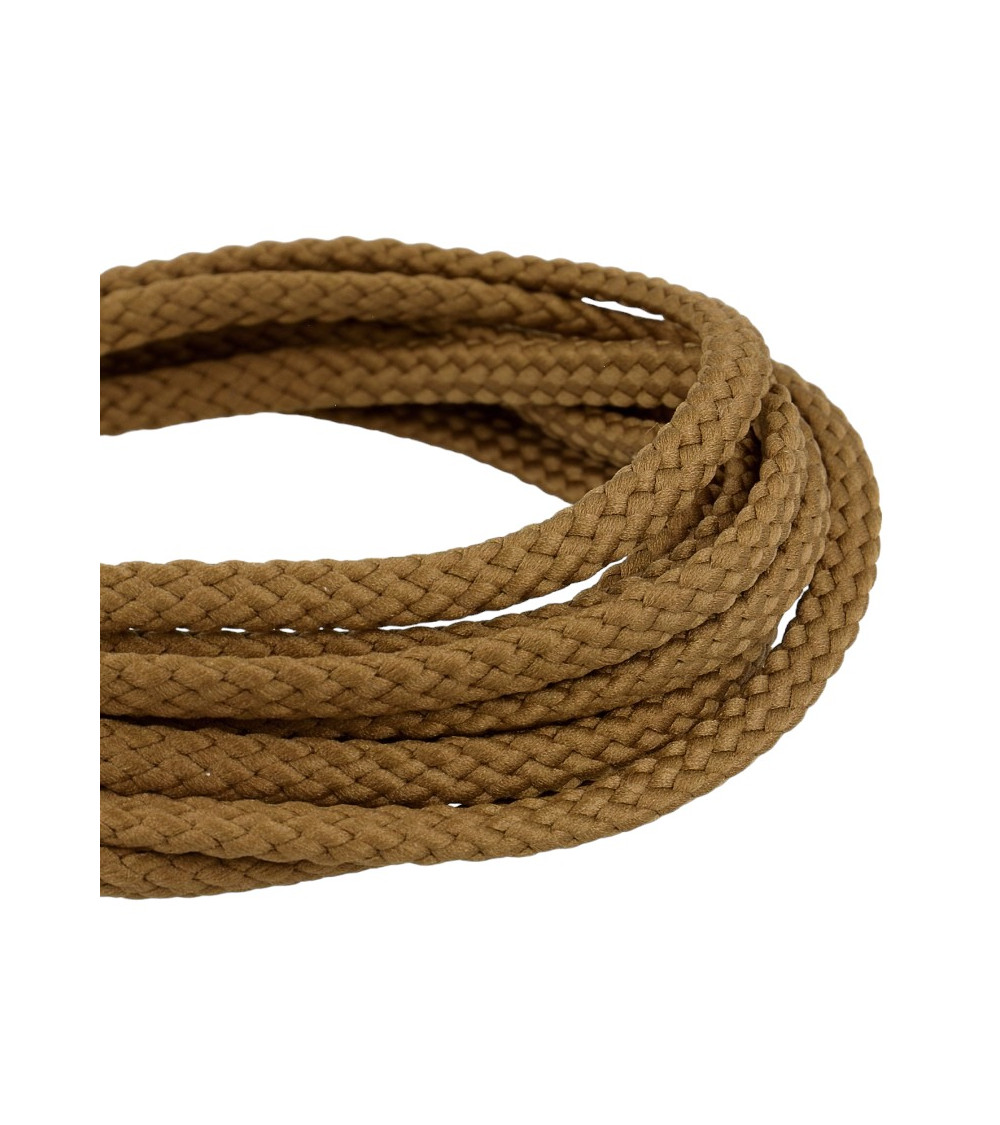 50 m Spule Schachbrett-Polyesterschnur 6 mm schokoladenbraun