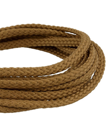 50 m Spule Schachbrett-Polyesterschnur 6 mm schokoladenbraun