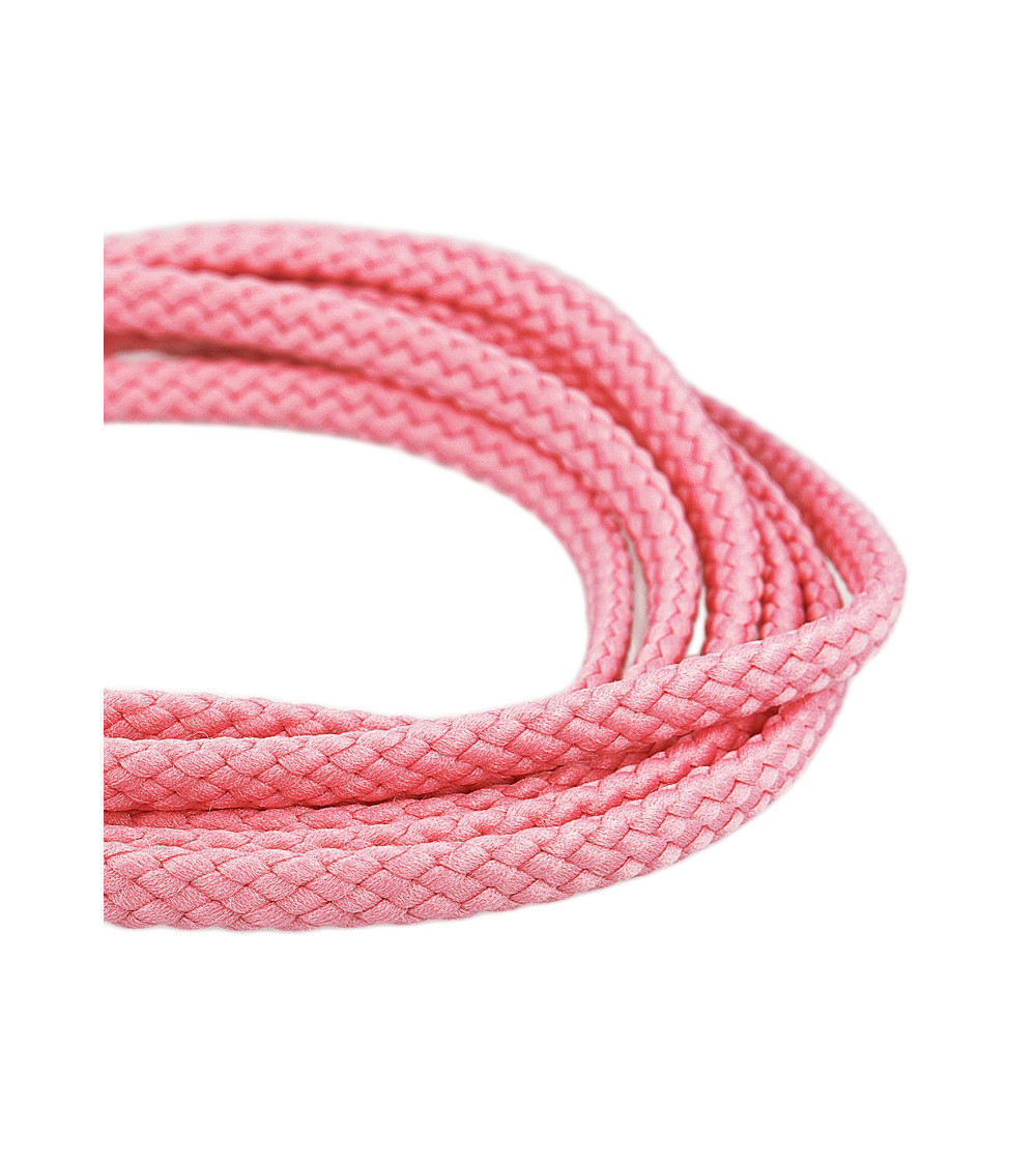 Bobina 50m Cordon Damier Poliéster 6mm Fucsia Claro