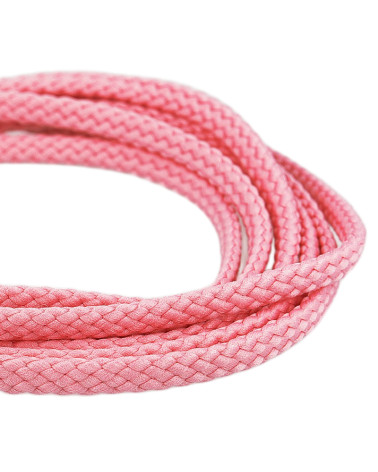 Bobina 50m Cordon Damier Poliéster 6mm Fucsia Claro