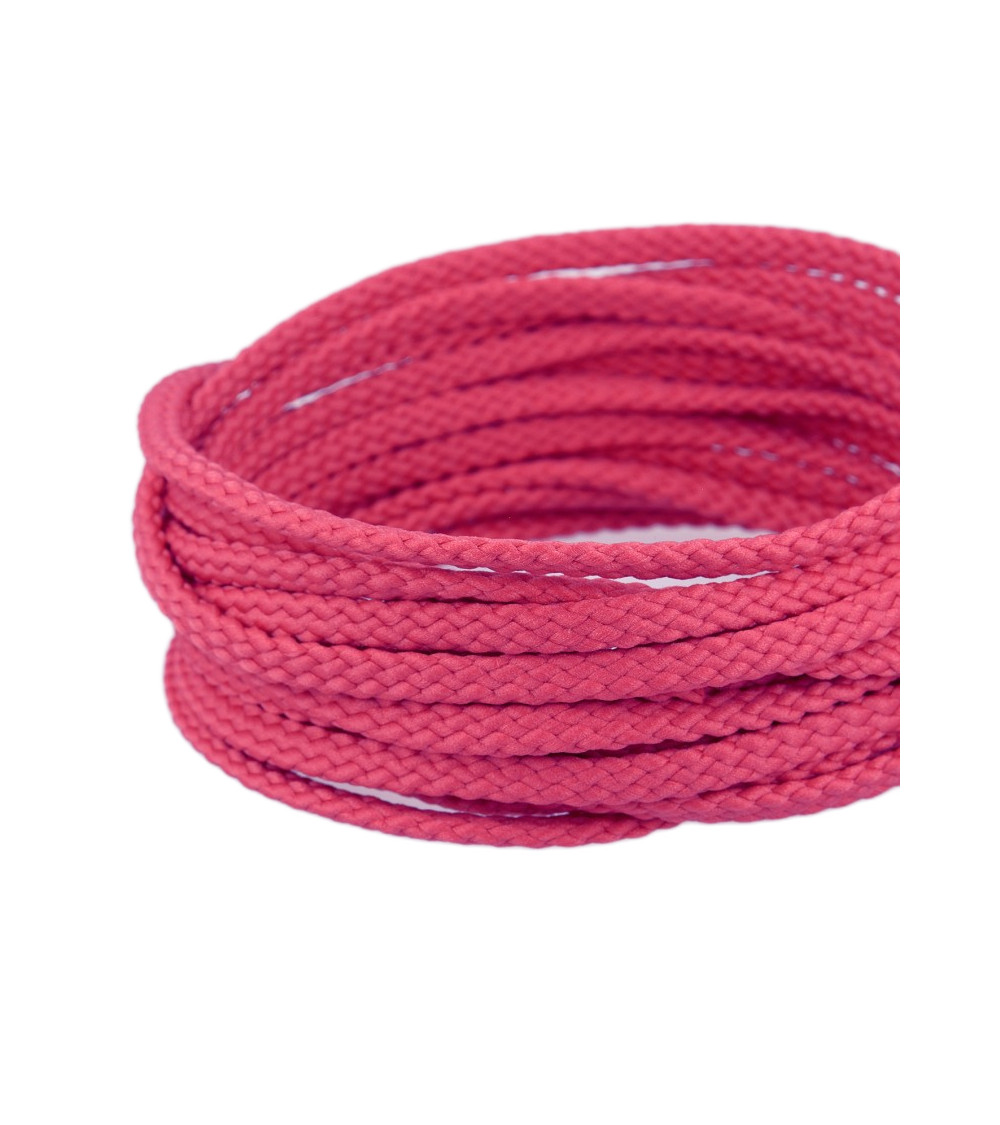50 m Spule Schachbrett-Polyesterschnur 6 mm Altrosa