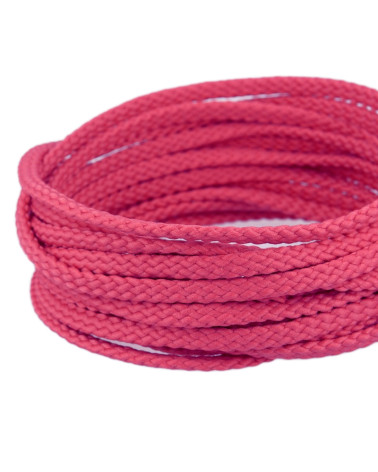 50 m Spule Schachbrett-Polyesterschnur 6 mm Altrosa