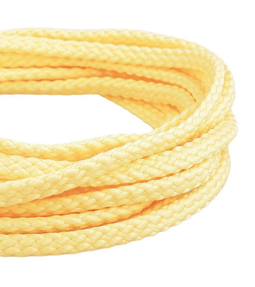 50 m Spule Schachbrett-Polyesterschnur 6 mm strohgelb