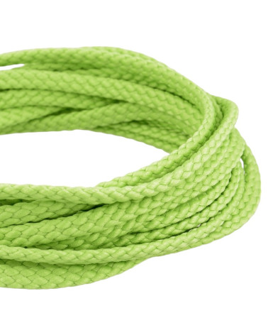 50 m Spule Schachbrett-Polyesterschnur 6 mm blassgrün