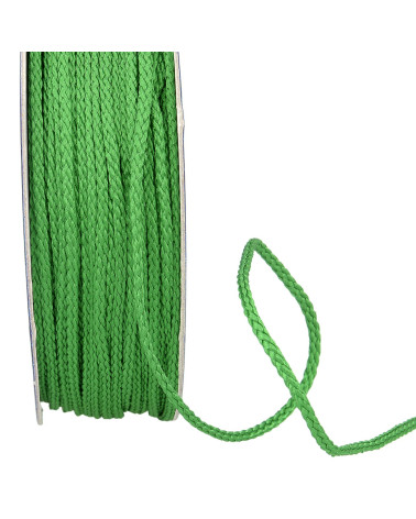 30m spool of polyester cord 4mm dark green