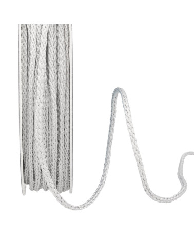 Spule 30 m Polyesterschnur 4 mm graublau