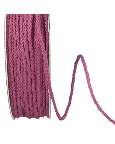 30m reel polyester cord 4mm plum