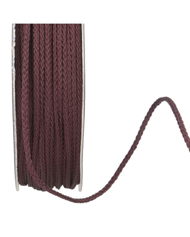 30m reel polyester cord 4mm plum