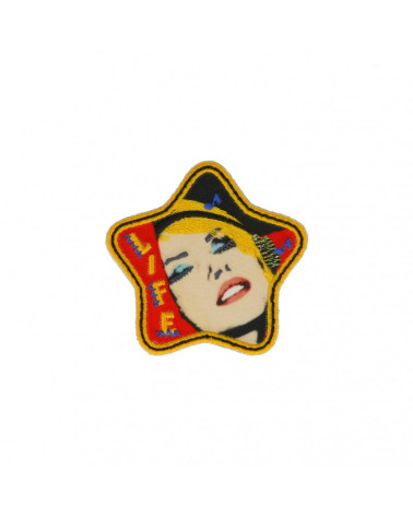 Set of 3 Women's life iron-on patches 5.5cm x 6cm